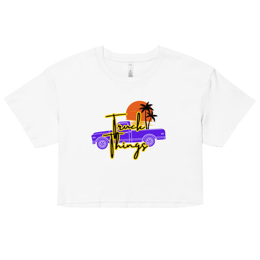 Truck Things Women’s Crop Top