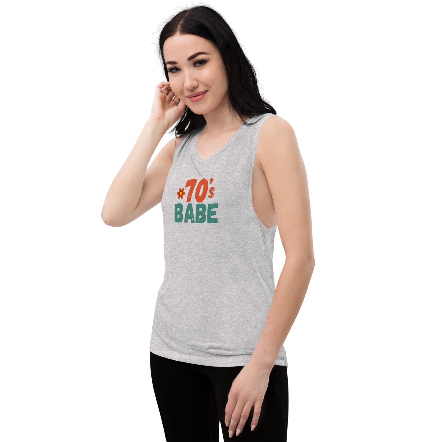 70's Babe Ladies’ Muscle Tank