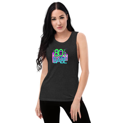 80's Babe Ladies’ Muscle Tank