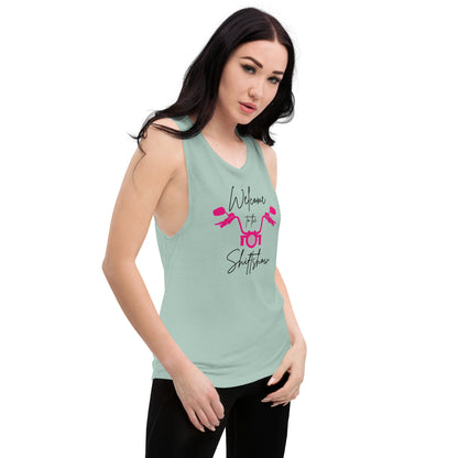 Welcome To The Shiftshow Ladies’ Muscle Tank