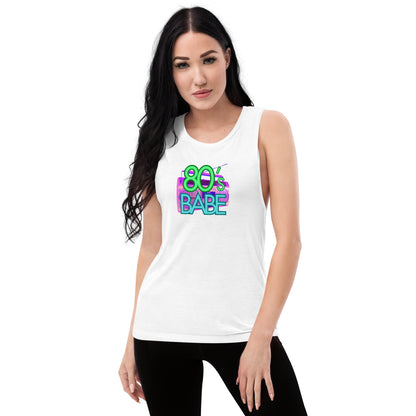 80's Babe Ladies’ Muscle Tank