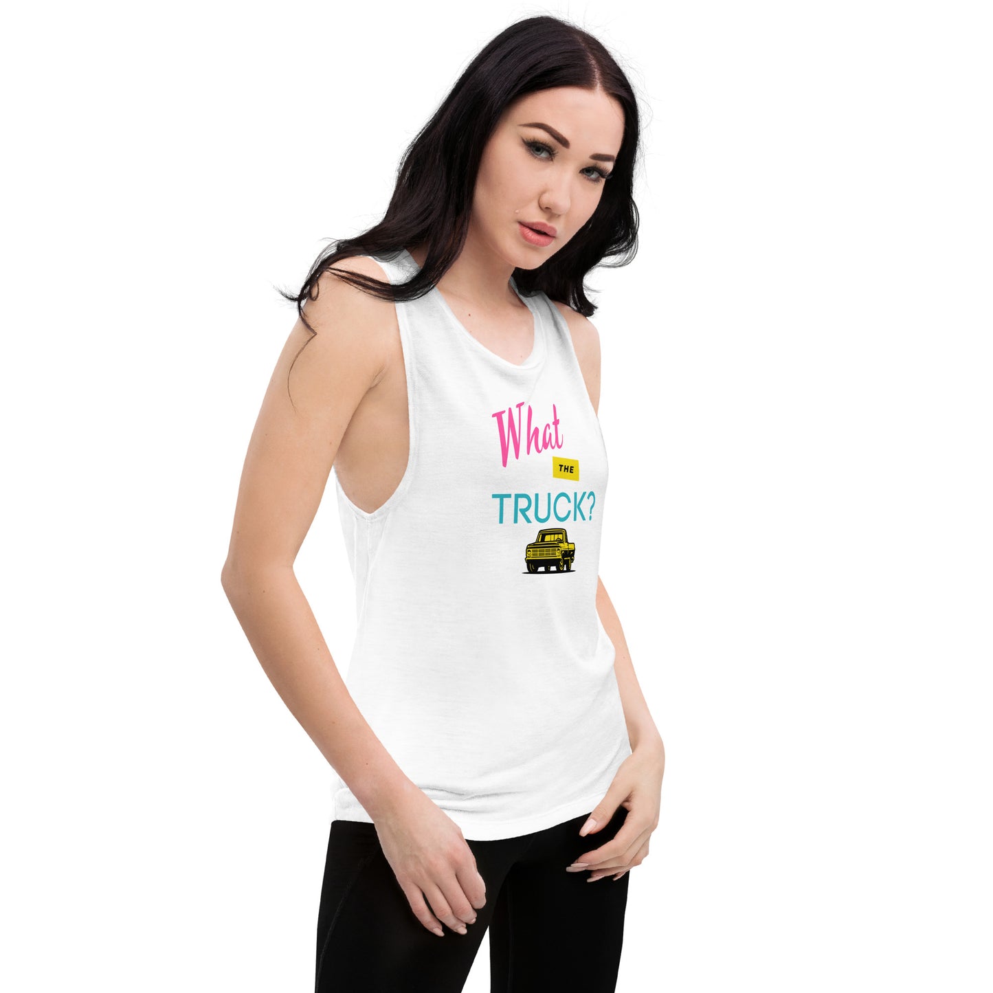What The Truck? Ladies’ Muscle Tank