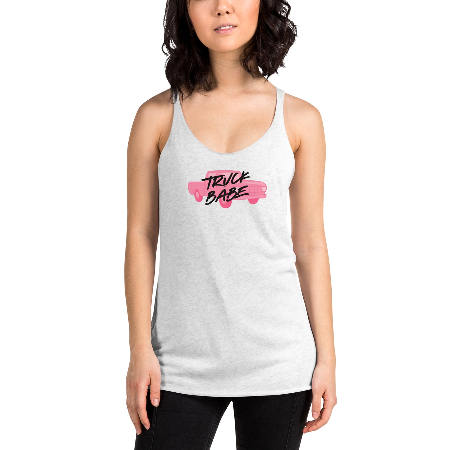 Truck Babe Women's Racerback Tank