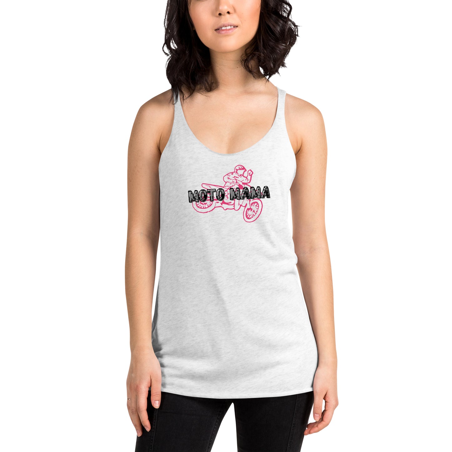 Moto Mama Women's Racerback Tank