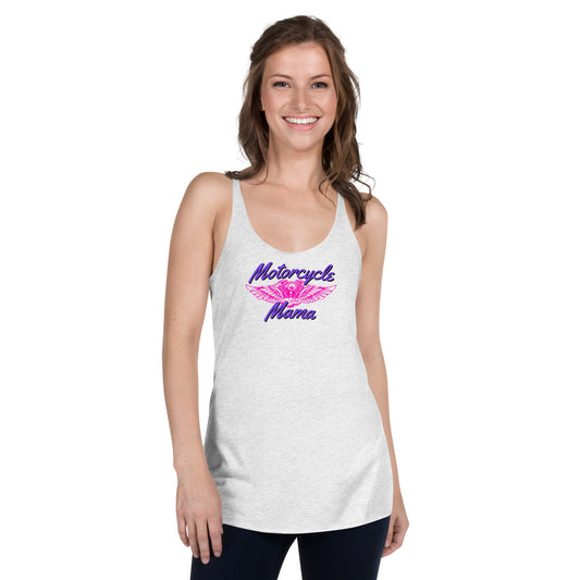 Motorcycle Mama Women's Racerback Tank