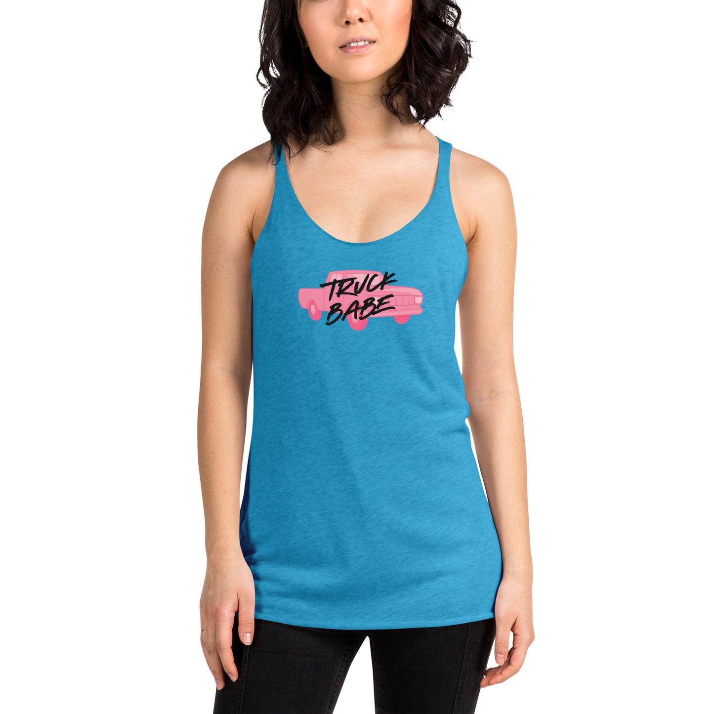 Truck Babe Women's Racerback Tank