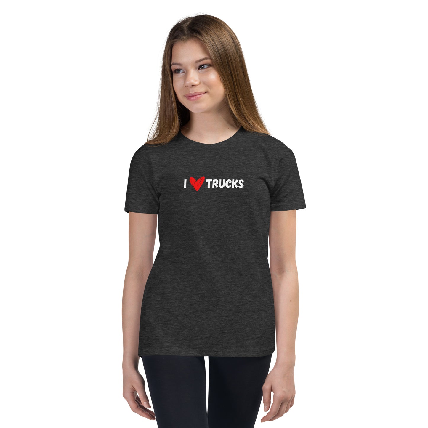 I Heart Trucks Youth Short Sleeve T-Shirt